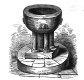 Etching of Baptismal Font