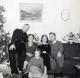 Photo - Christmas 1956 - Albert F Caddick, Mary Gibson, Fran Caddick, Mary Caddick, Irvine Master.jpg