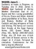 Obituary - 2012 - Washer, James E.jpg